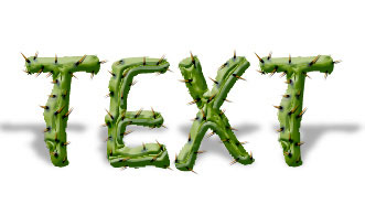 Cactus text