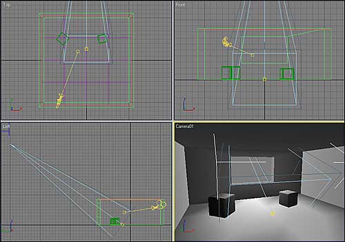 Освещение интерьера в Mental Ray.